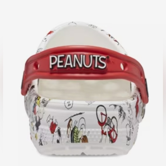 NWT Crocs PEANUTS Adult Women’s 10/Men's 8 - Picture 5 of 6